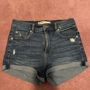 Garage Mid Rise Jean Shorts